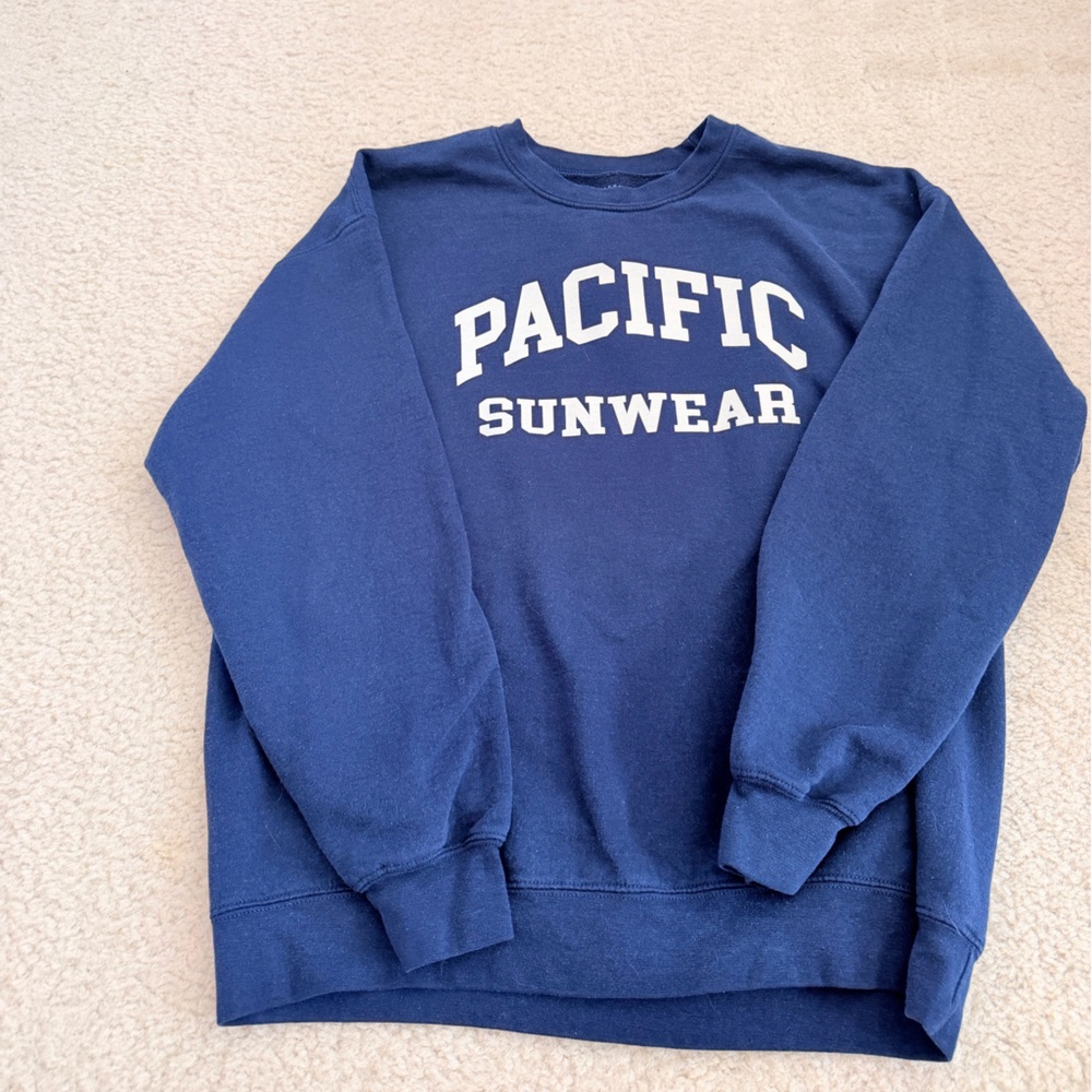 Pacific Sunwear navy sweatshirt (from Hollister)